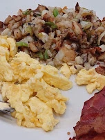 Eggs and Potatoes with Bacon