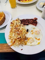 Eggs with Bacon Hashbrowns