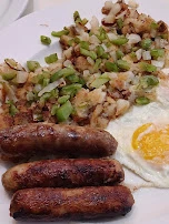Sausage and Eggs with Home Potatoes